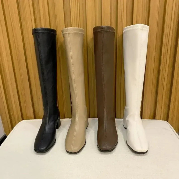 Damen Stiefel Mit Blockabsatz | Stilvoll