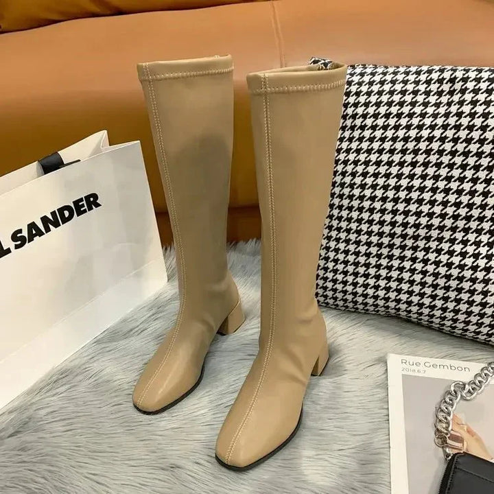 Damen Stiefel Mit Blockabsatz | Stilvoll