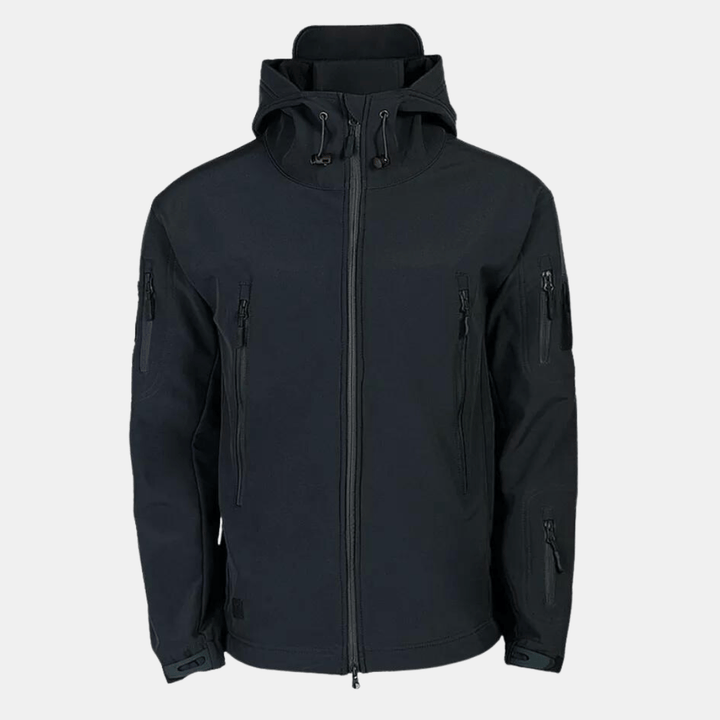 Outdoorjacke Mit Langen Ärmeln Für Herren | Reißverschluss