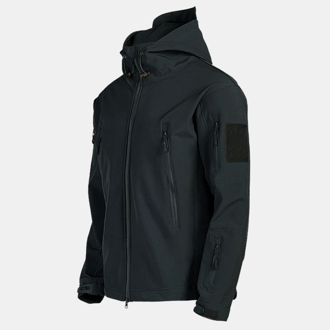 Outdoorjacke Mit Langen Ärmeln Für Herren | Reißverschluss