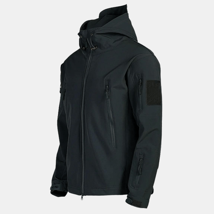 Outdoorjacke Mit Langen Ärmeln Für Herren | Reißverschluss