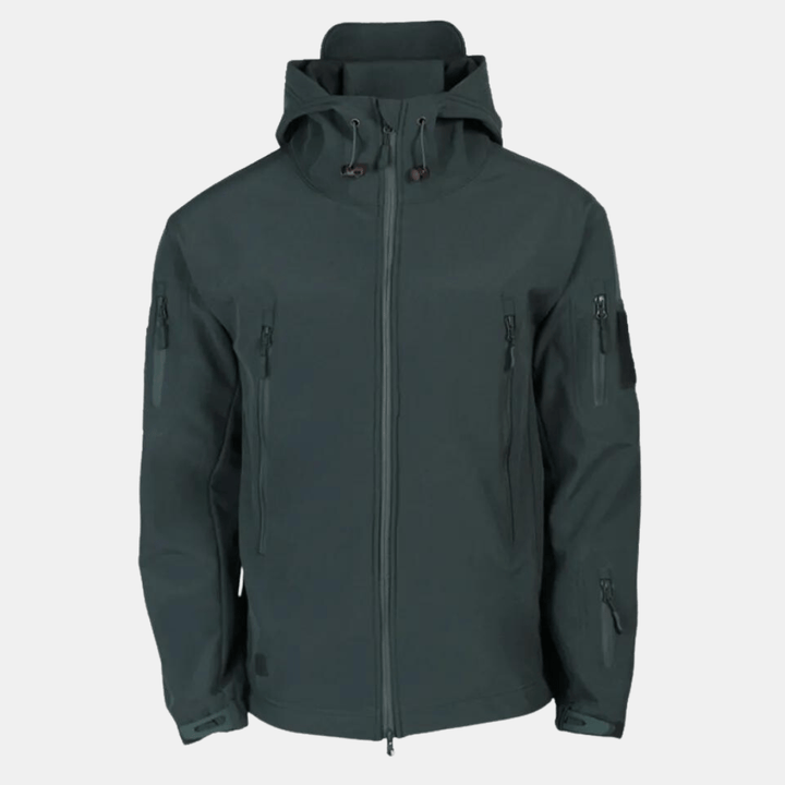 Outdoorjacke Mit Langen Ärmeln Für Herren | Reißverschluss