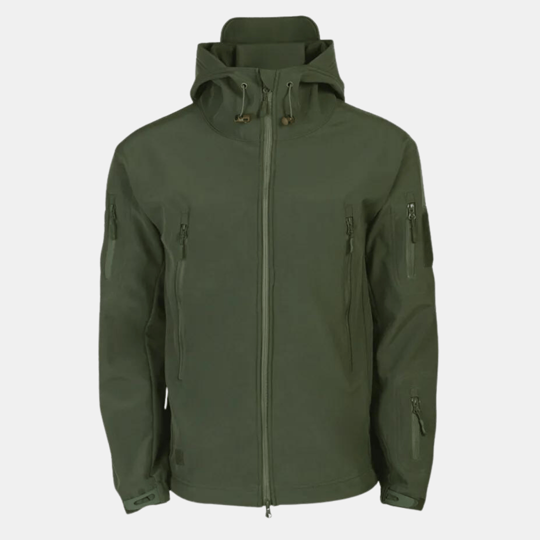 Outdoorjacke Mit Langen Ärmeln Für Herren | Reißverschluss