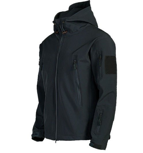 Outdoorjacke Mit Langen Ärmeln Für Herren | Reißverschluss