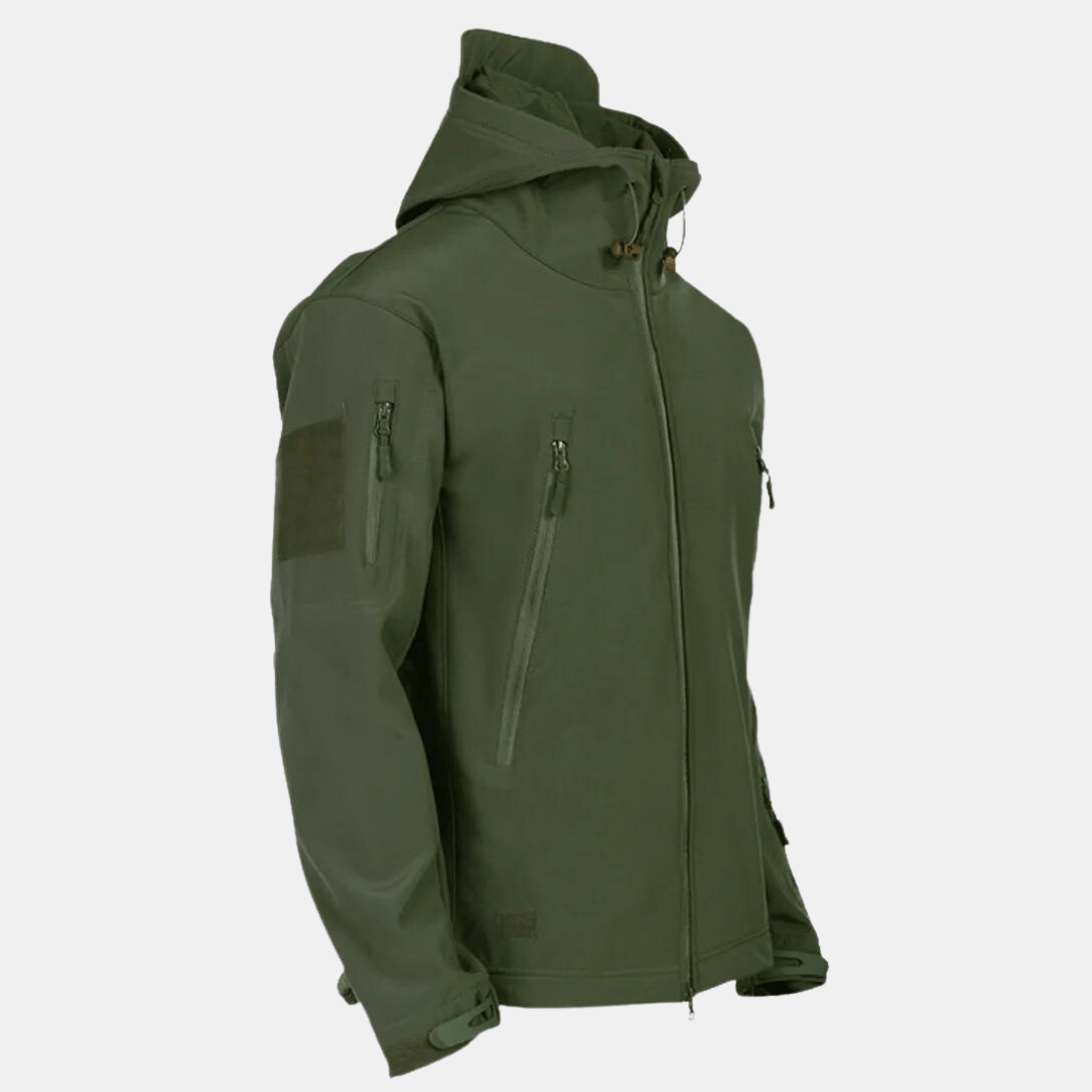 Outdoorjacke Mit Langen Ärmeln Für Herren | Reißverschluss