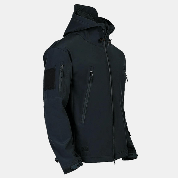 Outdoorjacke Mit Langen Ärmeln Für Herren | Reißverschluss