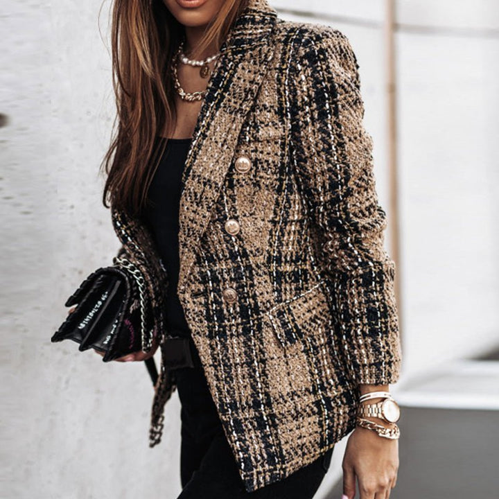 Langarm-Blazer Für Damen | Button-Down