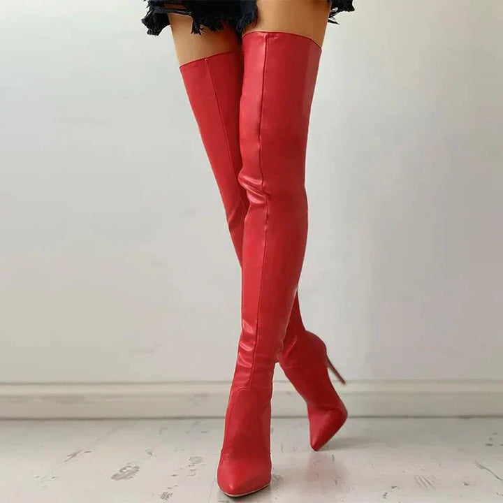 Overknee-Stiefel Für Damen Für Den Winter | Stilettoabsatz