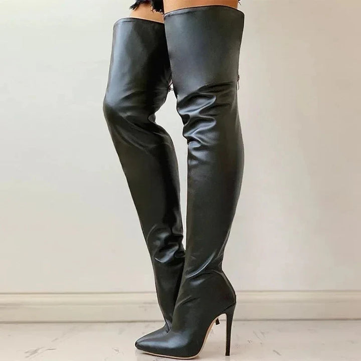 Overknee-Stiefel Für Damen Für Den Winter | Stilettoabsatz