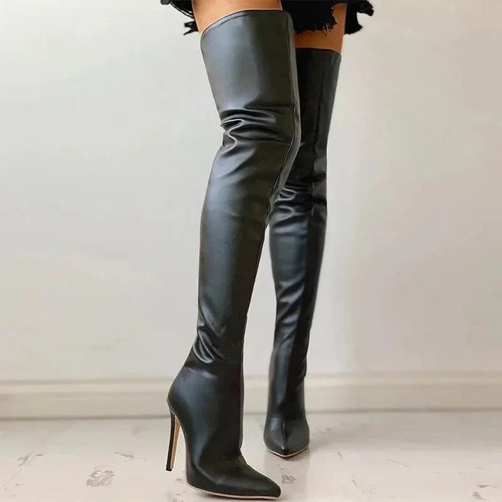 Overknee-Stiefel Für Damen Für Den Winter | Stilettoabsatz