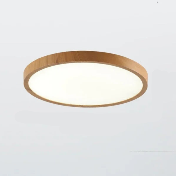 Modern Round Ceiling Light Ultra-Slim Dimmable LED Design