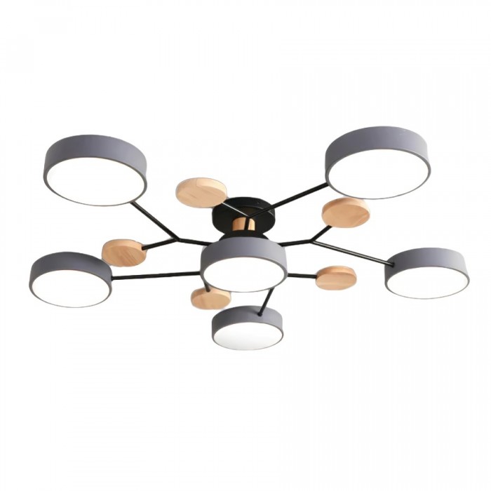 Slim Disc Branch Ceiling Light Modern Branch Design