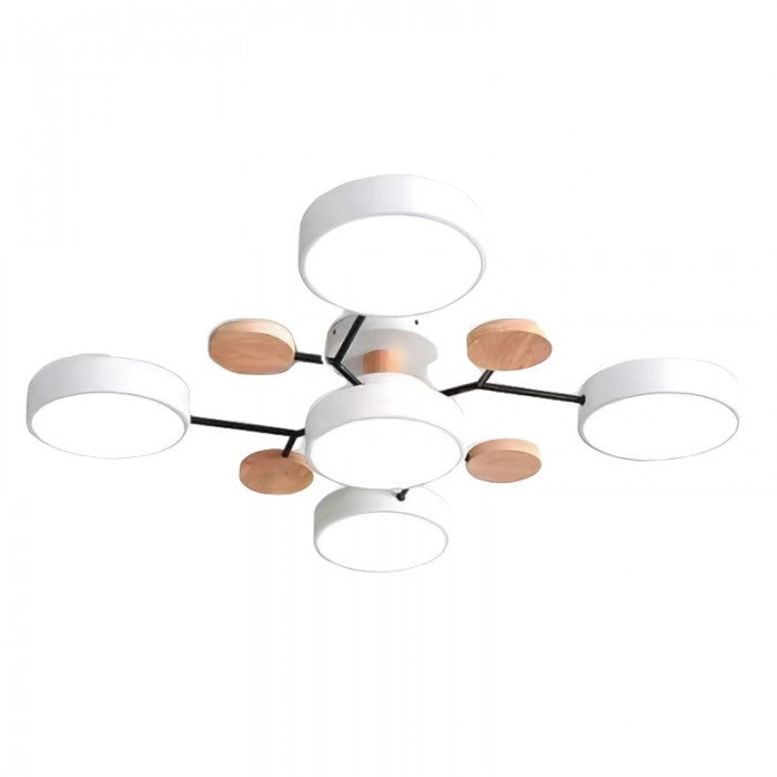 Slim Disc Branch Ceiling Light Modern Branch Design