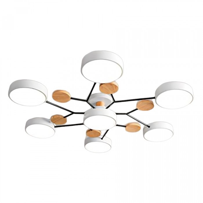 Slim Disc Branch Ceiling Light Modern Branch Design
