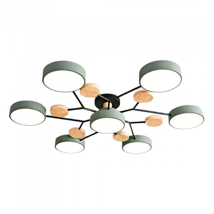 Slim Disc Branch Ceiling Light Modern Branch Design