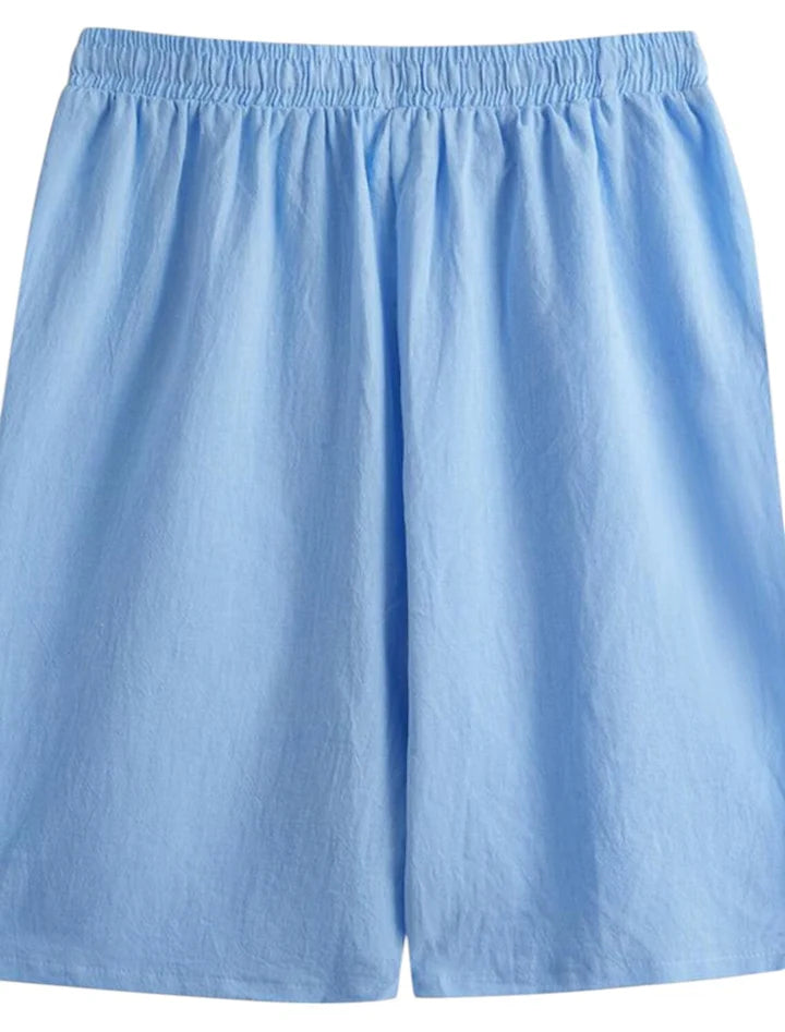 George | Kurze Leinenhose Für Herren