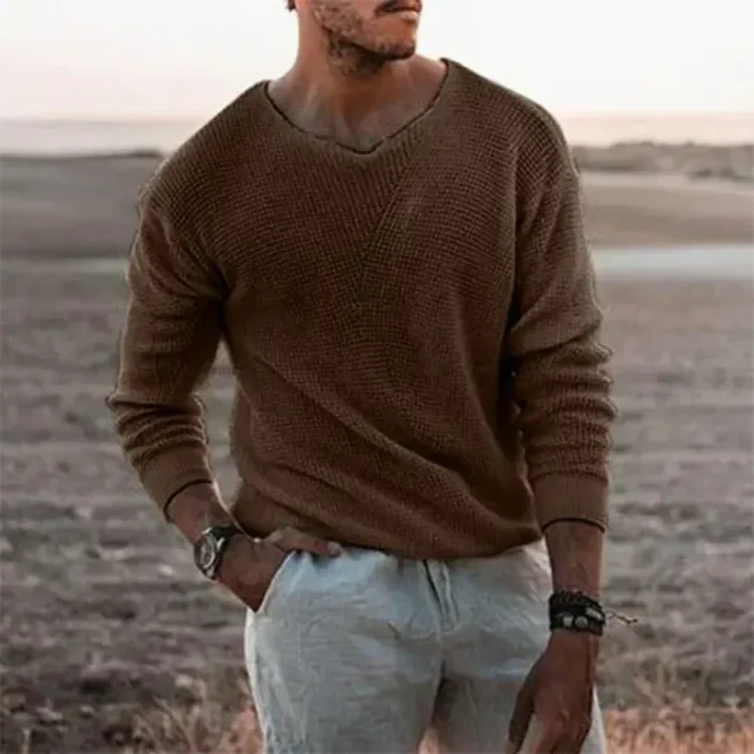 Herren Winterpullover Mit Langarm | Gestrickt