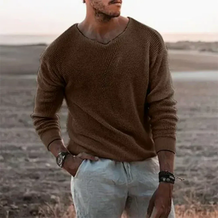 Herren Winterpullover Mit Langarm | Gestrickt