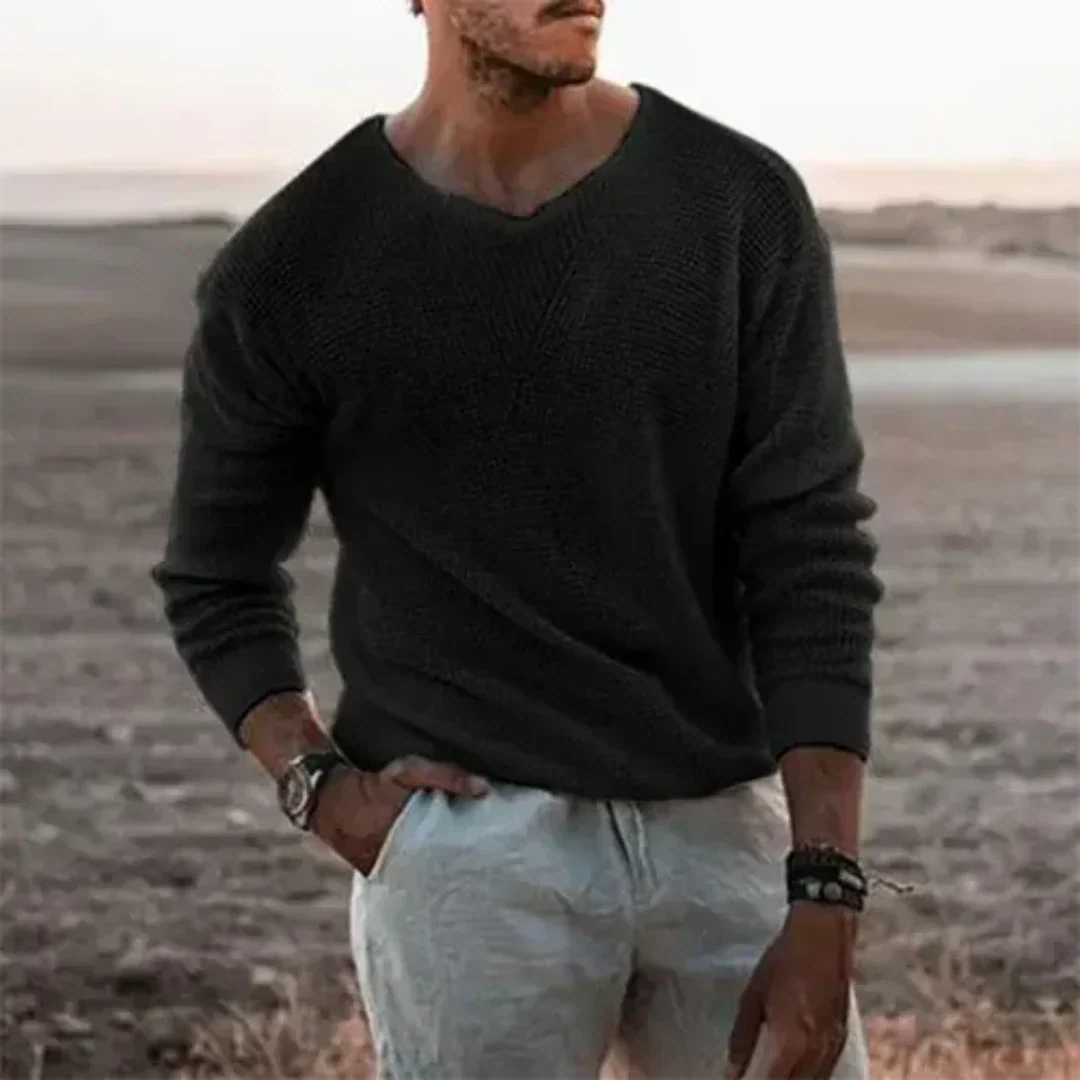 Herren Winterpullover Mit Langarm | Gestrickt