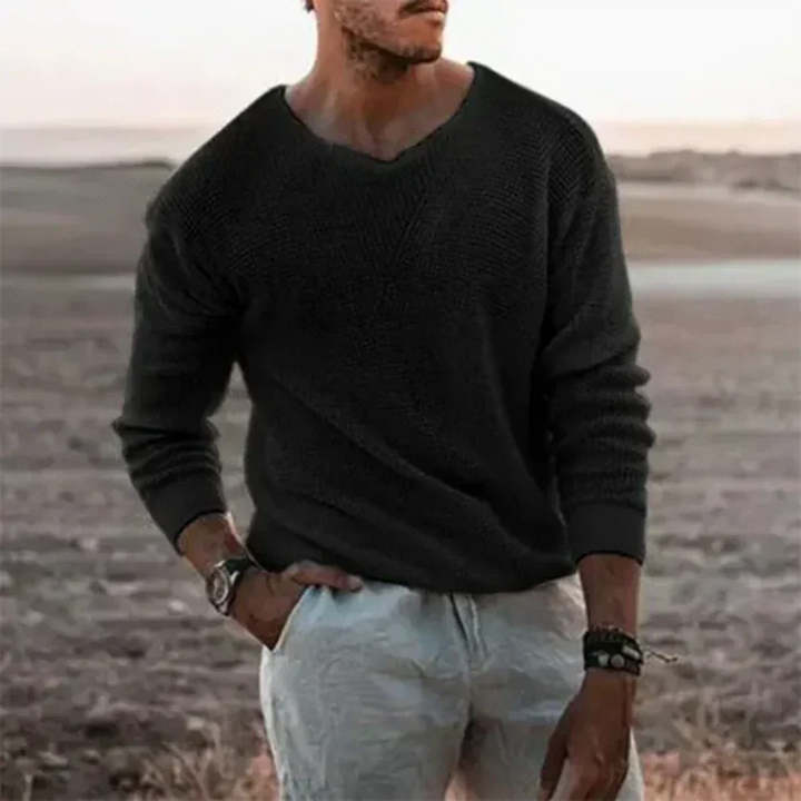 Herren Winterpullover Mit Langarm | Gestrickt