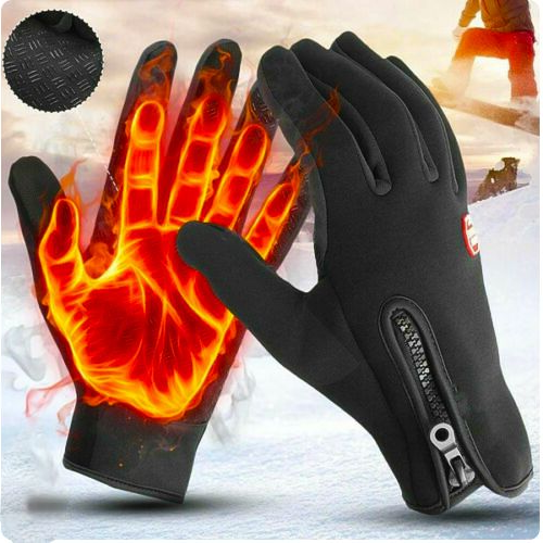 Insulated Winter Gloves Non-Slip Grip Gloves for Cycling and Skiing