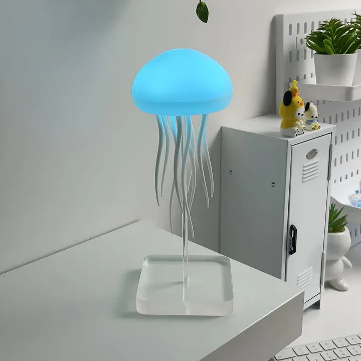 LED-Quallenlampe – Farbwechselnd & Beweglich mit smarter Steuerung | Faszinierende Deko-Leuchte für Kinderzimmer & Wohnzimmer