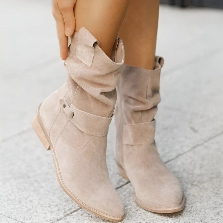 Stylische Winterstiefel Für Damen | Mit Schnallendetail