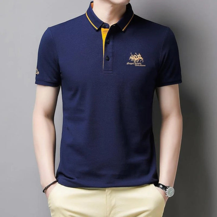 Axel | Lässiges Poloshirt Für Herren | Kurzarm