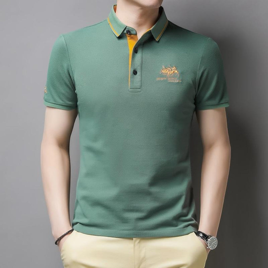 Axel | Lässiges Poloshirt Für Herren | Kurzarm