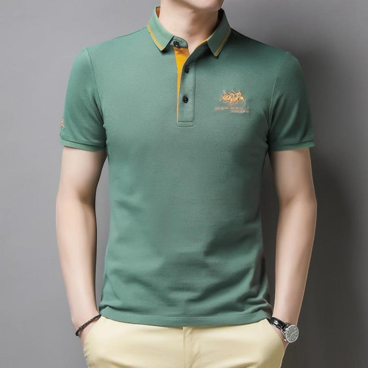 Axel | Lässiges Poloshirt Für Herren | Kurzarm