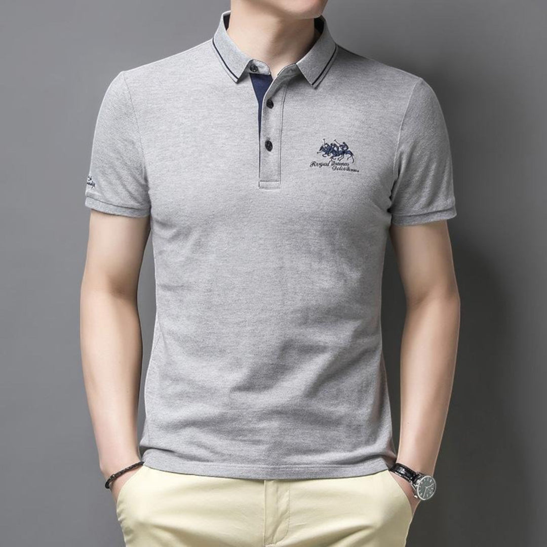 Axel | Lässiges Poloshirt Für Herren | Kurzarm