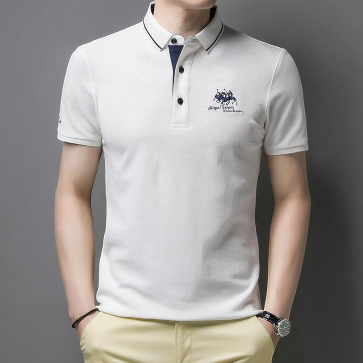 Axel | Lässiges Poloshirt Für Herren | Kurzarm