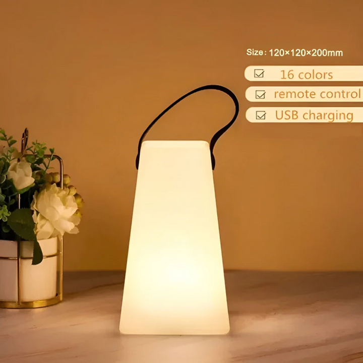 Wireless LED Table Lamp Portable Waterproof Indoor Outdoor Use