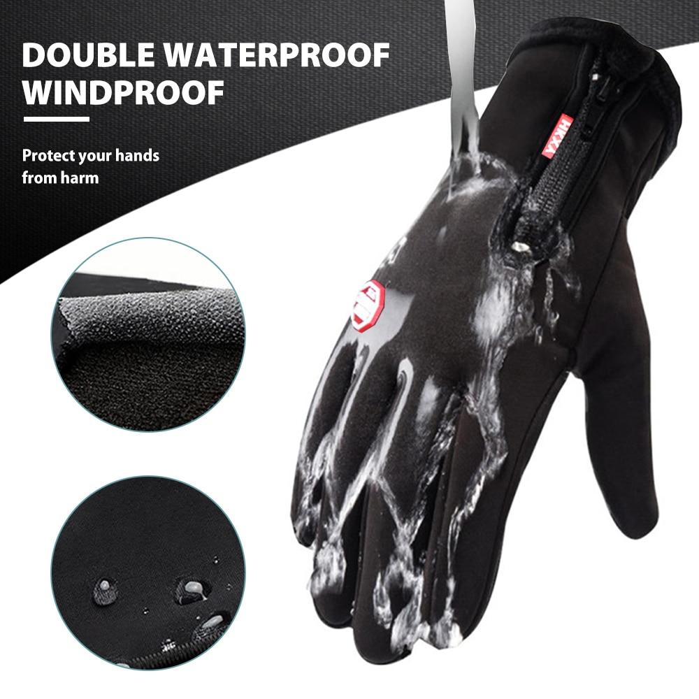 Insulated Winter Gloves Non-Slip Grip Gloves for Cycling and Skiing