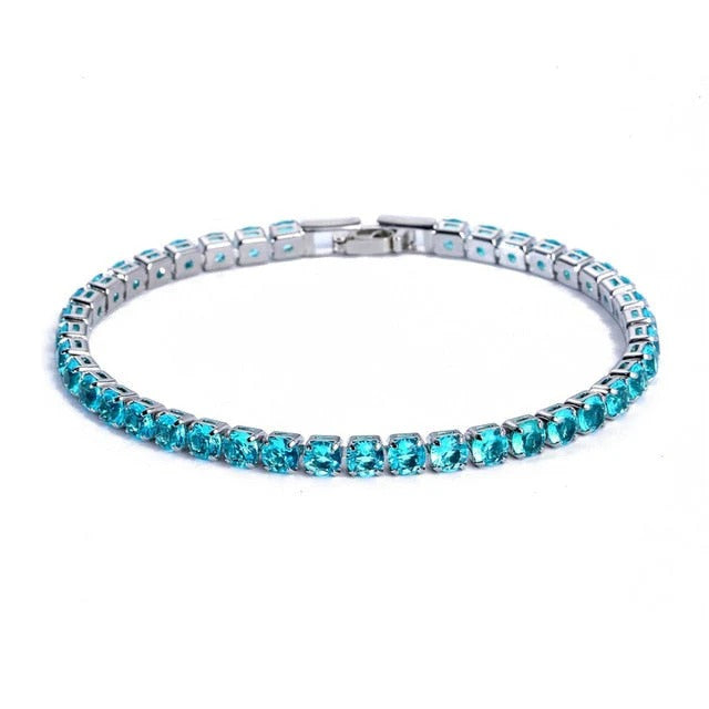 Tennis-Kettenarmband für Damen – Elegant, Funkelnd & Zeitlos | Perfekt für Alltag & besondere Anlässe