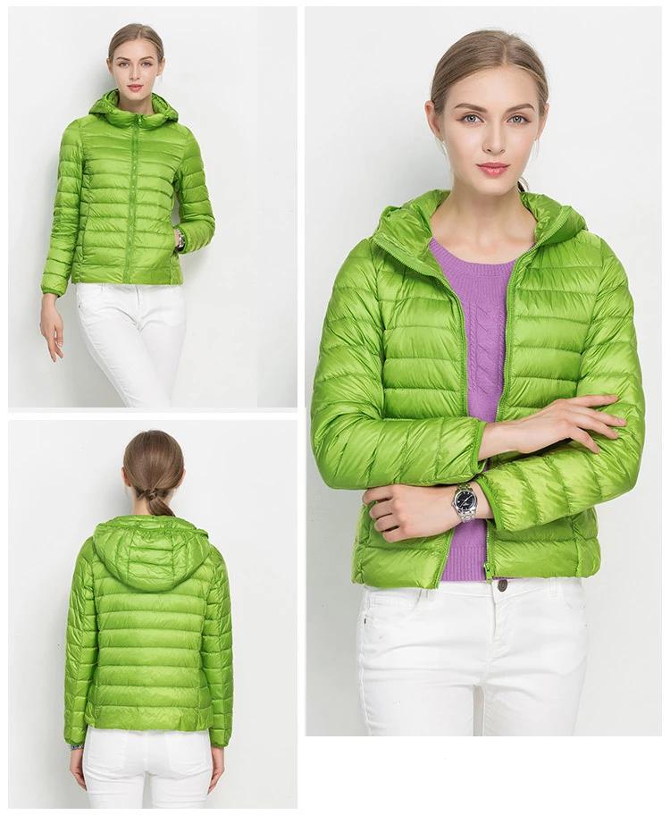 Stylische Daunenjacke Mit Reißverschluss Für Frauen | Warm