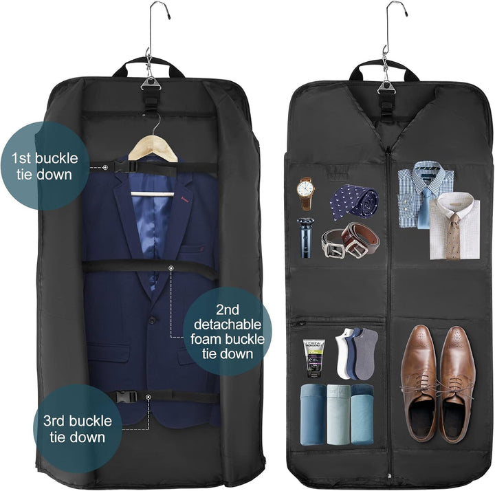 Foldable Suit Travel Bag 45L Cabin Garment Case