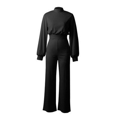 Damen Langarm Jumpsuit | Stilvoll