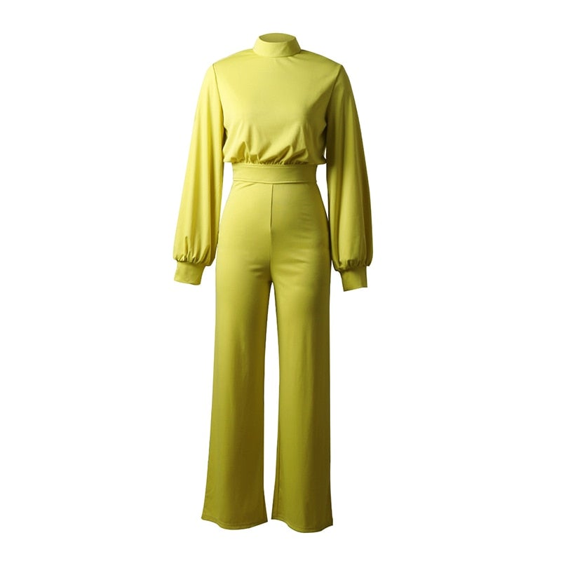 Damen Langarm Jumpsuit | Stilvoll