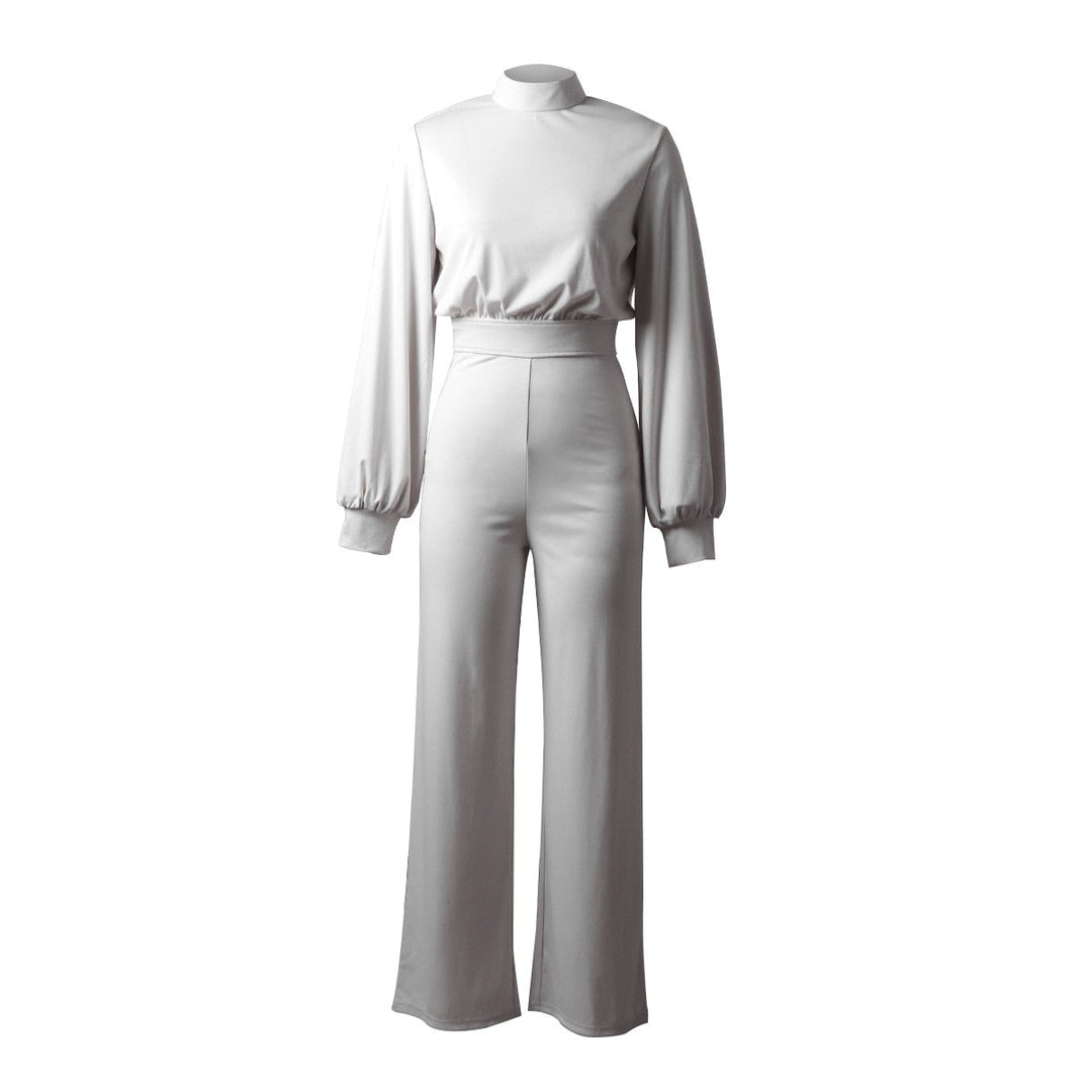 Damen Langarm Jumpsuit | Stilvoll