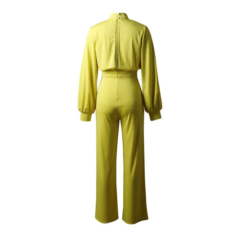 Damen Langarm Jumpsuit | Stilvoll