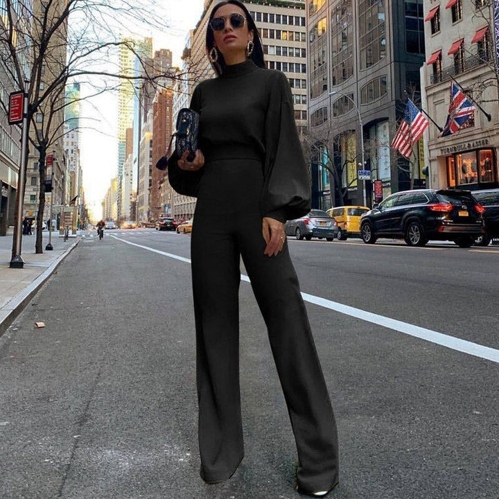 Damen Langarm Jumpsuit | Stilvoll