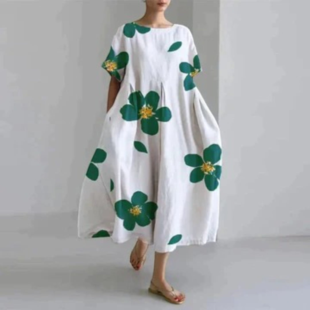 Aurora | Lockeres Maxi Sommerkleid Für Damen