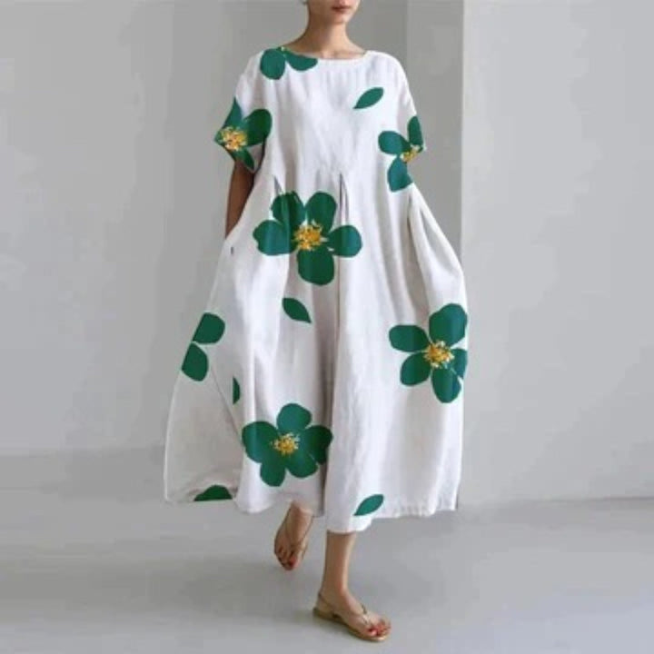Aurora | Lockeres Maxi Sommerkleid Für Damen