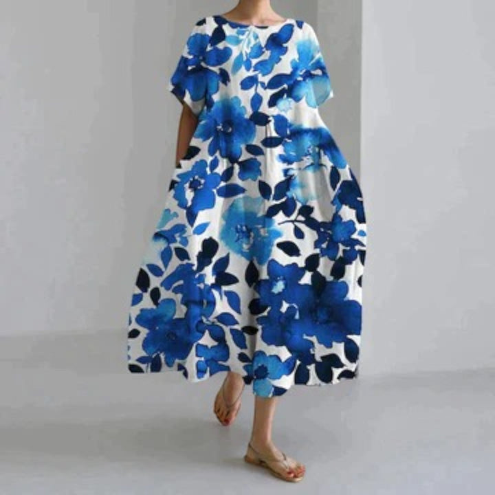 Aurora | Lockeres Maxi Sommerkleid Für Damen