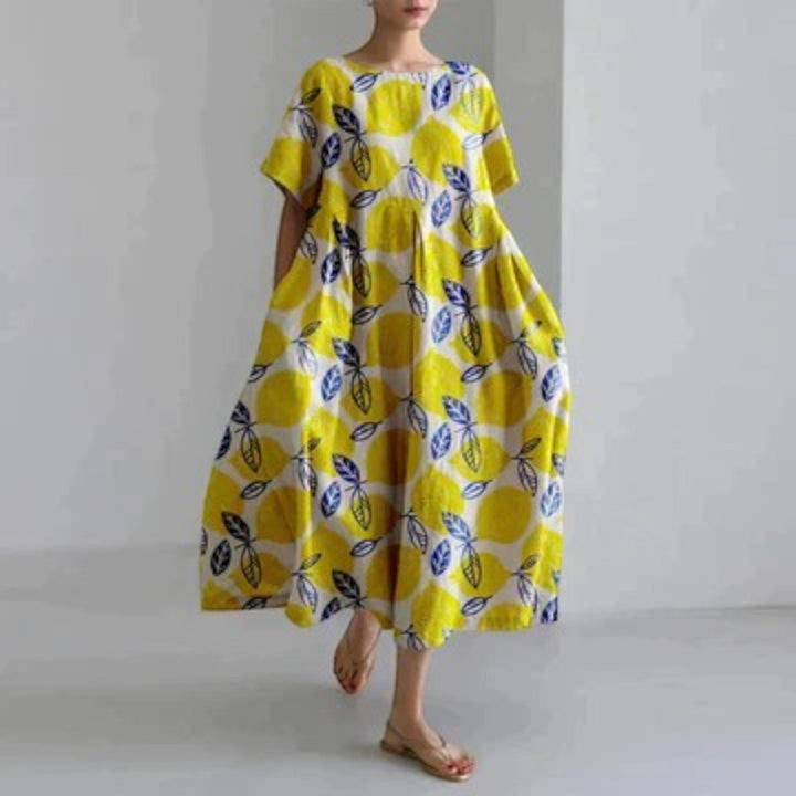 Aurora | Lockeres Maxi Sommerkleid Für Damen