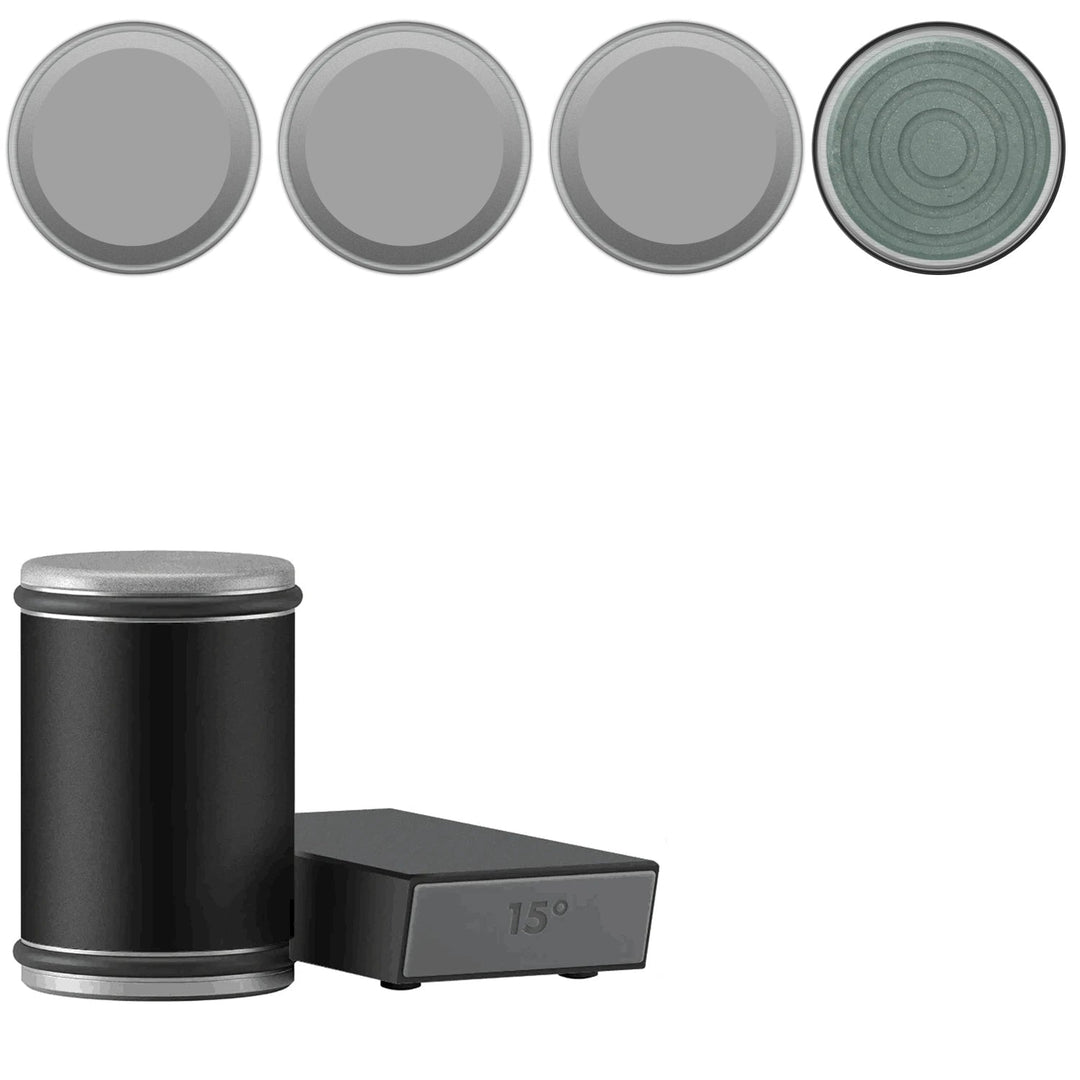 Knife Sharpener Set Dual Angle Rolling Edge System