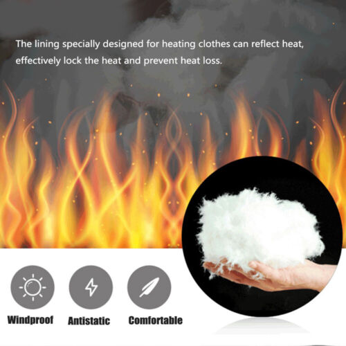 Unisex USB Heated Jacket Temperature-Controlled Winter Coat