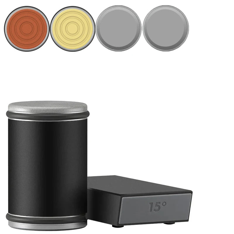 Knife Sharpener Set Dual Angle Rolling Edge System