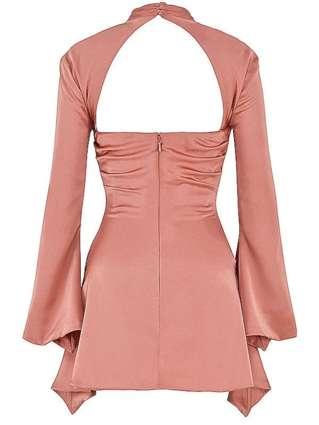 Romina | Chic Hochgeschlossenes Partykleid Für Damen